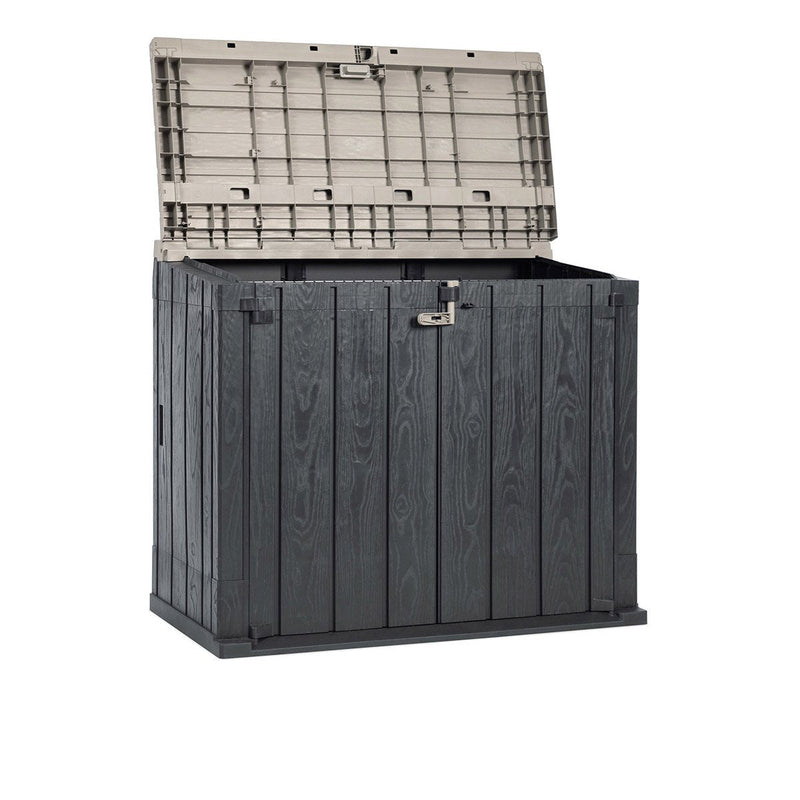 Toomax Stora Way Plus XL 1270L Storage Box - Anthracite/Grey