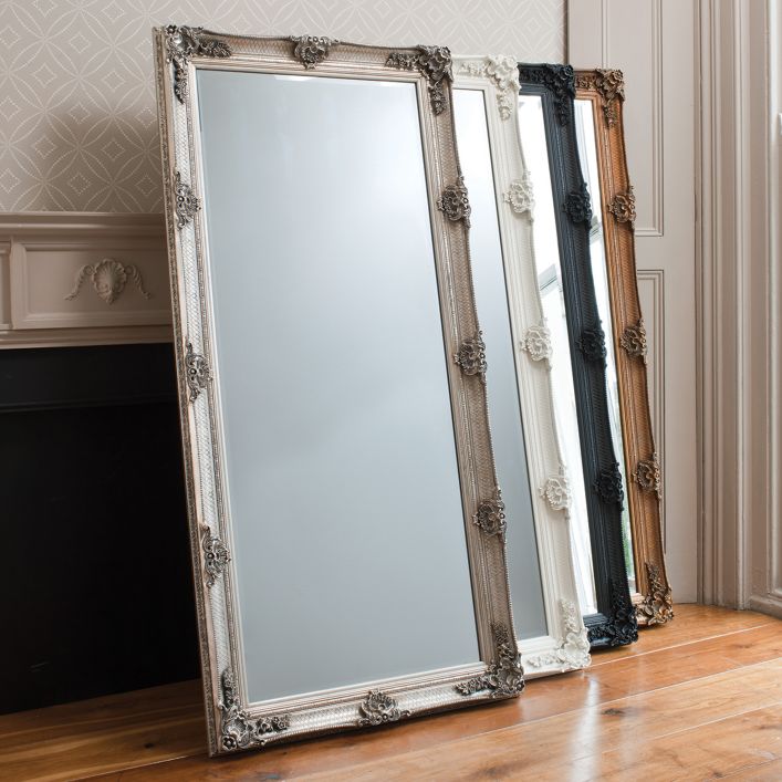 Abbey Leaner Mirror Cream 1650x795mm