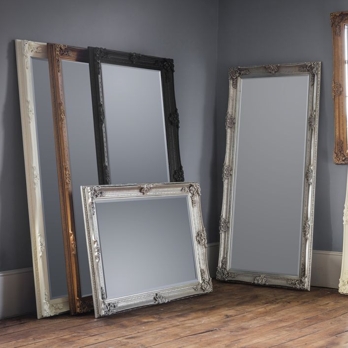 Abbey Rectangle Mirror Silver 1095X790mm