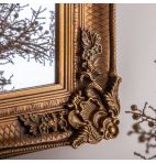 Abbey Rectangle Mirror Gold 1095x790mm