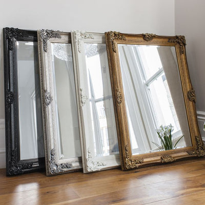 Abbey Rectangle Mirror Gold 1095x790mm