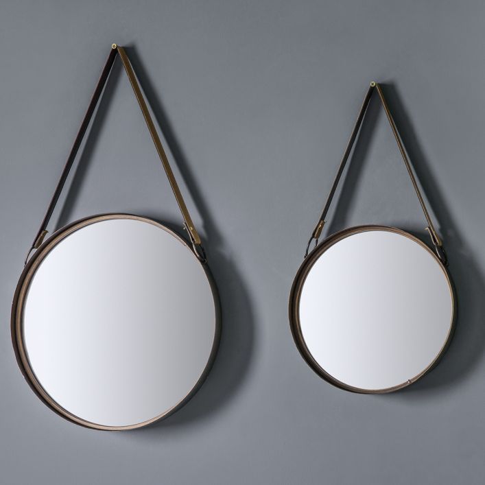 Marston Mirrors Bronze (Set of 2) 400 & 300mm