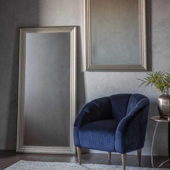 Jackson Leaner Mirror Silver 760x1550mm