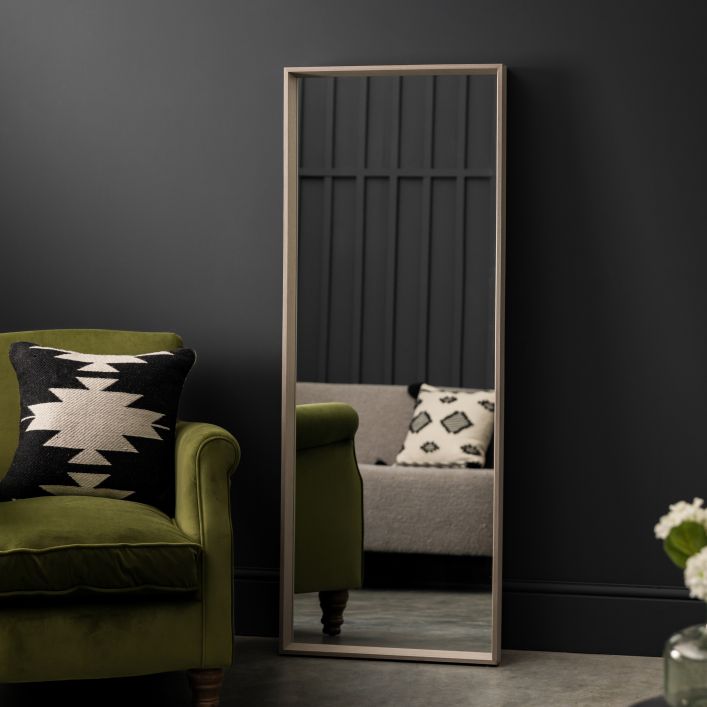 Comet Mirror Long Grey 530x1425mm