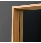 Comet Mirror Long Oak 530x1425mm