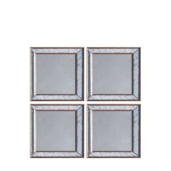 Bambra Mirror Square 391x35x391mm (4pk)