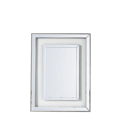 Agostini Rectangle Mirror Champagne 685x25x900mm