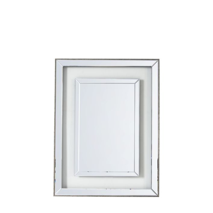 Agostini Rectangle Mirror Champagne 685x25x900mm