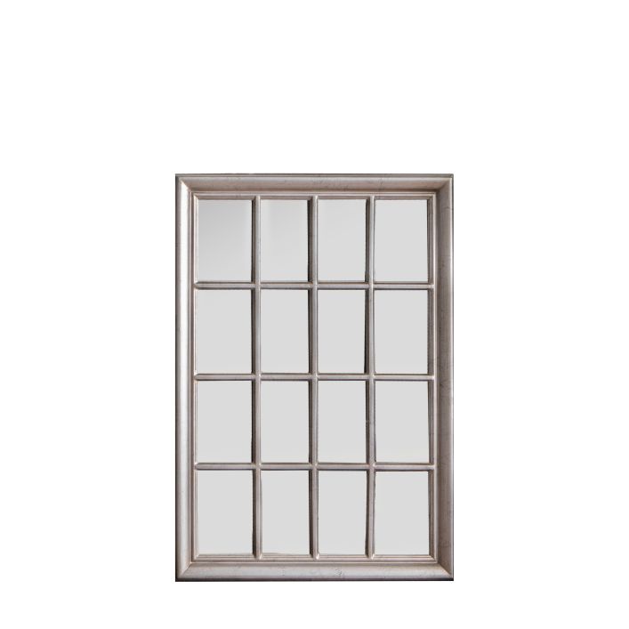 Ashmore Mirror Antique Silver 1060x35x755mm