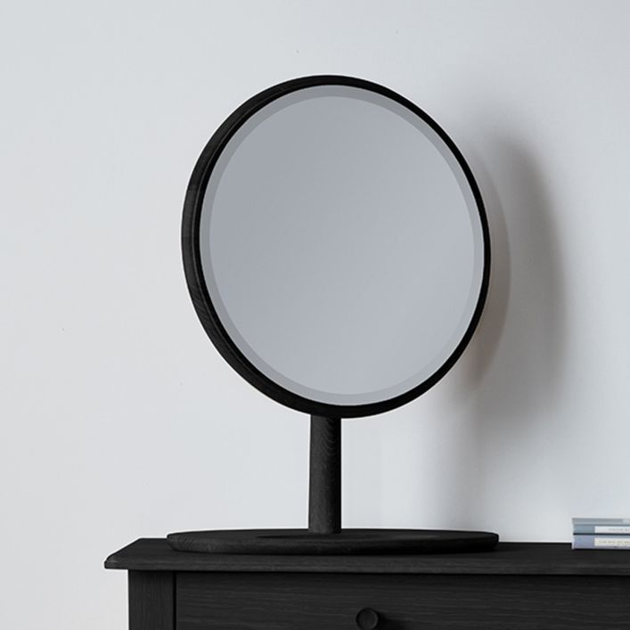 Wycombe Dressing Mirror Black 460x635mm