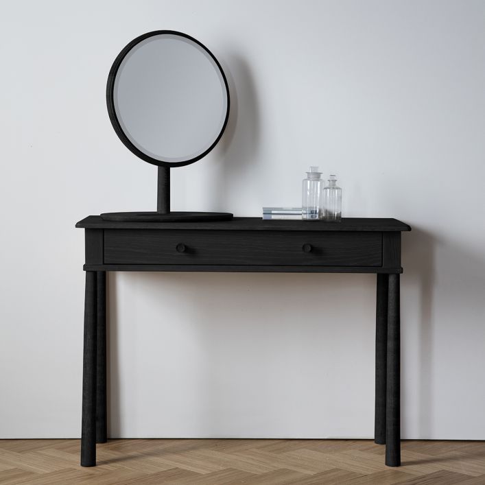 Wycombe Dressing Mirror Black 460x635mm