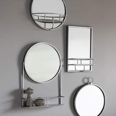 Milton Mirror Rectangle Silver 300x100x480mm