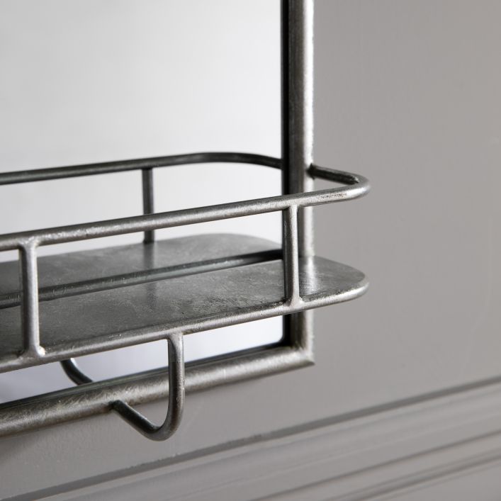 Milton Mirror Rectangle Silver 300x100x480mm