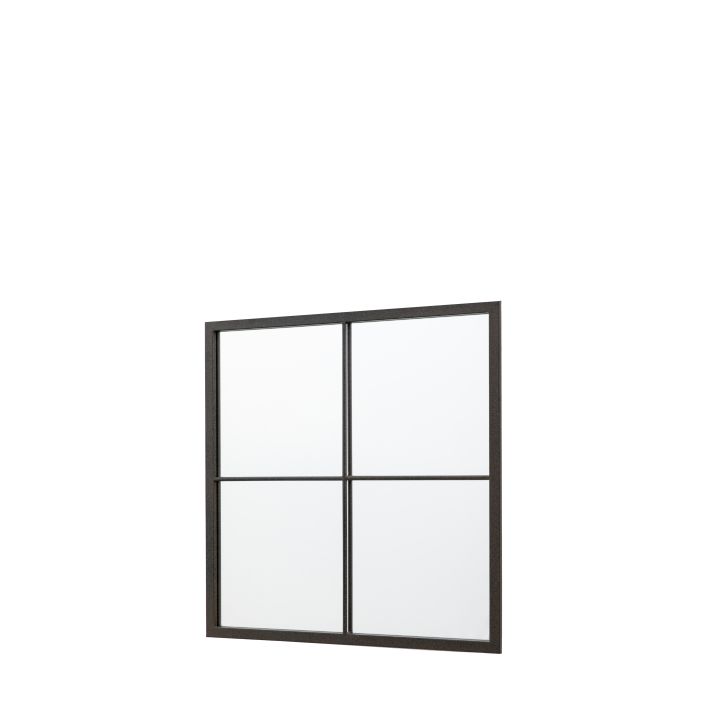 Chafford Mirror Black 600x25x600mm