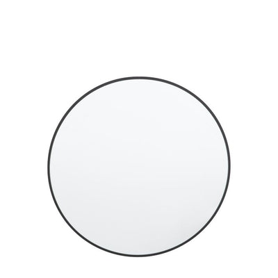 Yardley Mirror Round Black 600x40x600mm