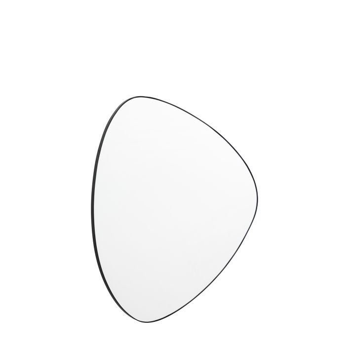 Caesars Mirror Black 750x20x850mm