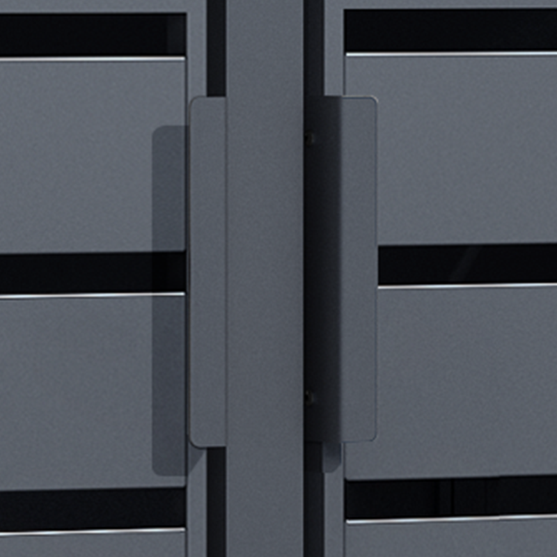 Double Wheelie Bin Store by Garden Guard - Premium Range Storage in Anthracite Grey