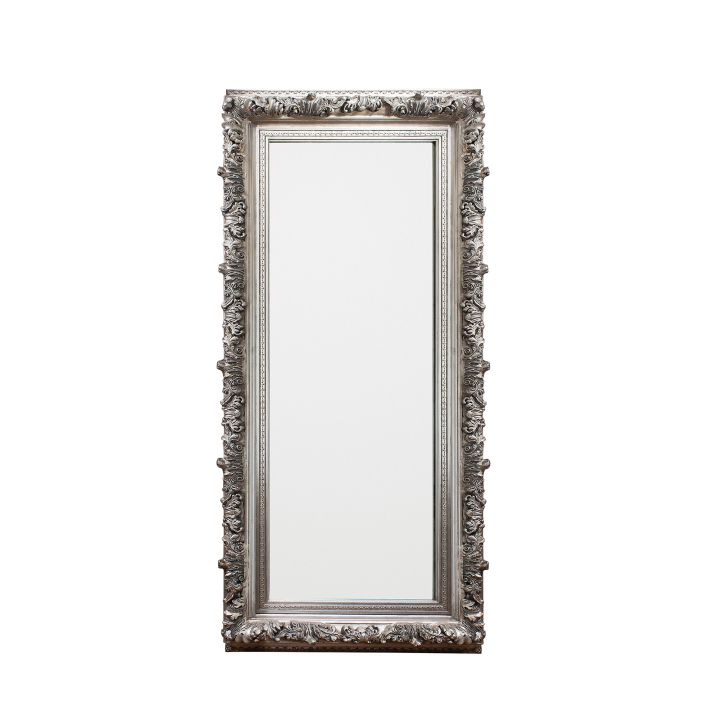 Antwerp Leaner Mirror Silver 1730x90x870mm