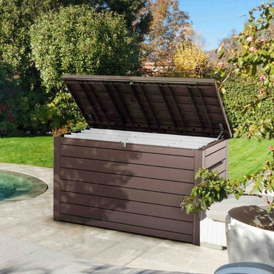 Keter Ontario XXL Deck Box - Brown - 870L