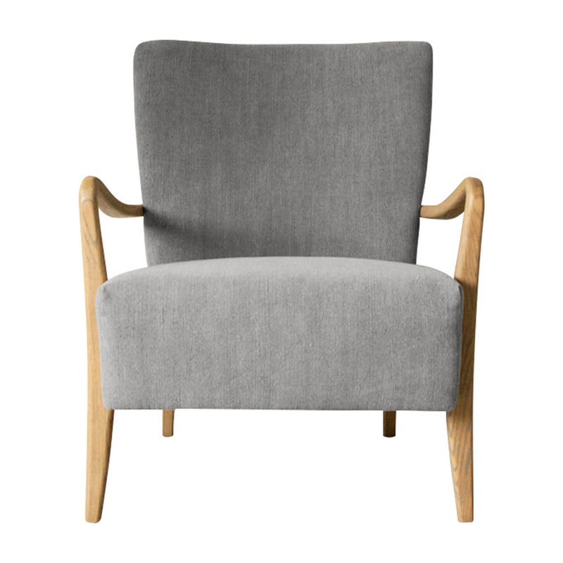 Gallery Interiors Chedworth Armchair Charcoal