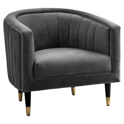 Gallery Interiors Serrano Armchair Mirage Velvet