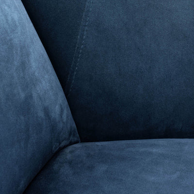 Gallery Interiors Lucca Chair Sapphire Velvet