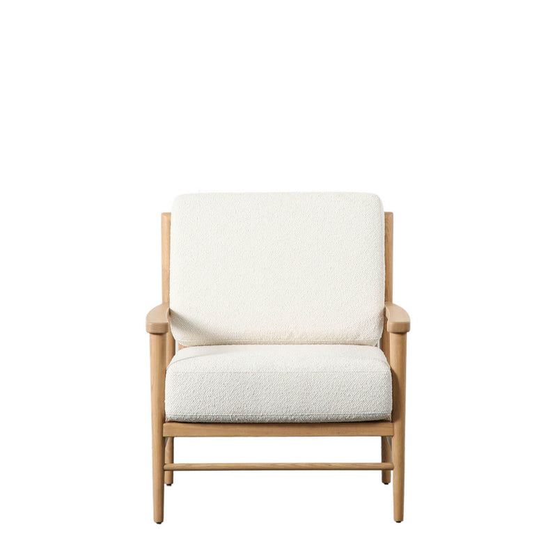 Gallery Interiors Odesa Armchair Cream