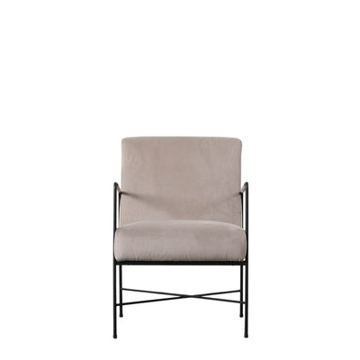 Gallery Interiors Chartham Armchair Grey