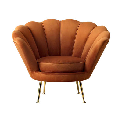 Gallery Interiors Rivello Armchair Rusty Orange