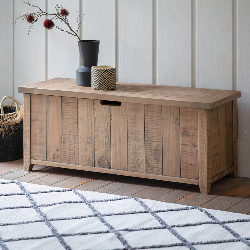 Gallery Interiors Elveden Storage Bench