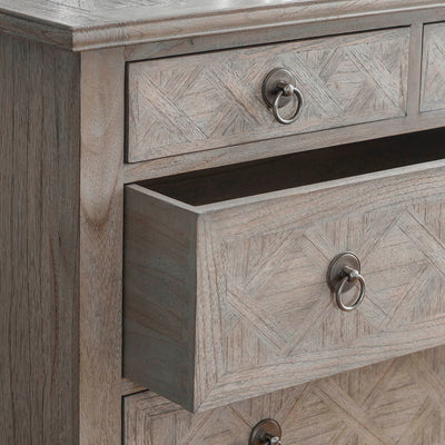 Gallery Interiors Mustique 5 Drawer Chest