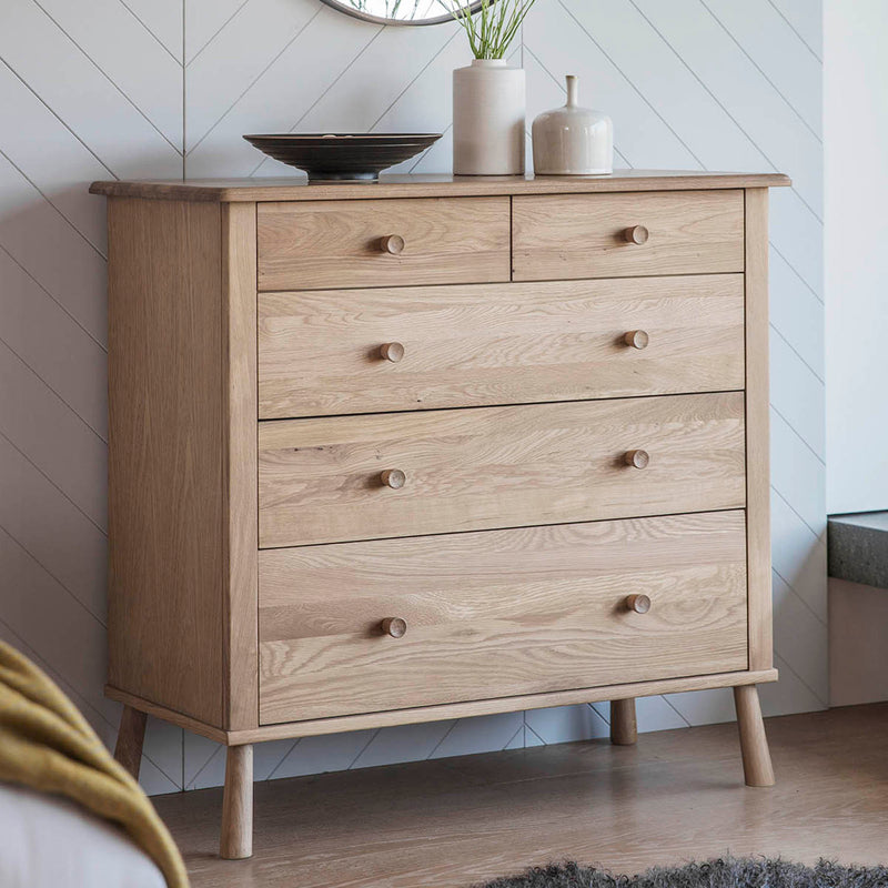 Gallery Interiors Wycombe 5 Drawer Chest