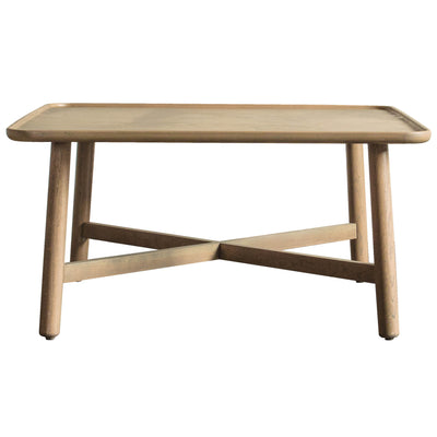 Gallery Interiors Kingham Square Coffee Table Oak