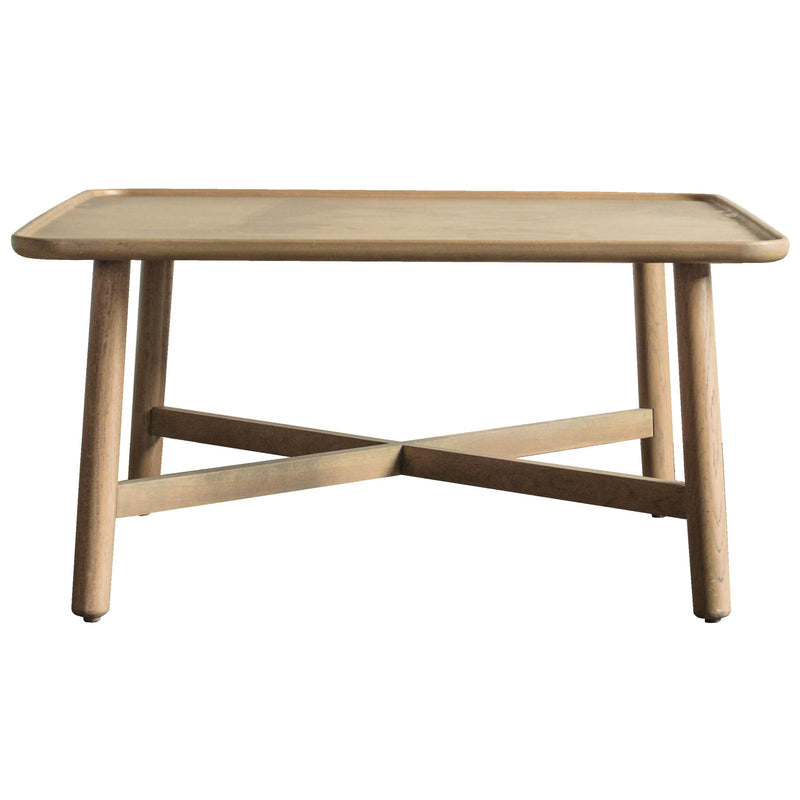 Gallery Interiors Kingham Square Coffee Table Oak