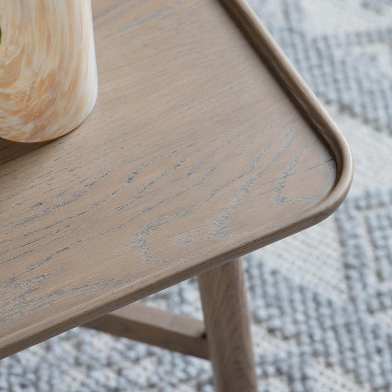 Gallery Interiors Kingham Square Coffee Table Grey