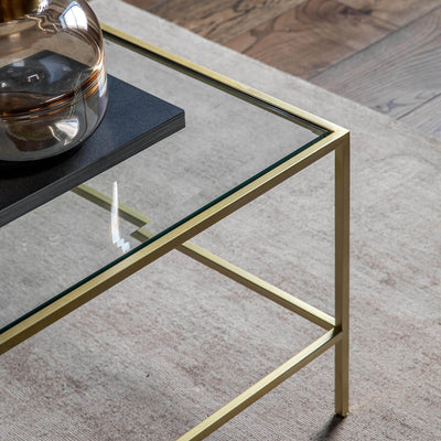 Gallery Interiors Rothbury Coffee Table Champagne