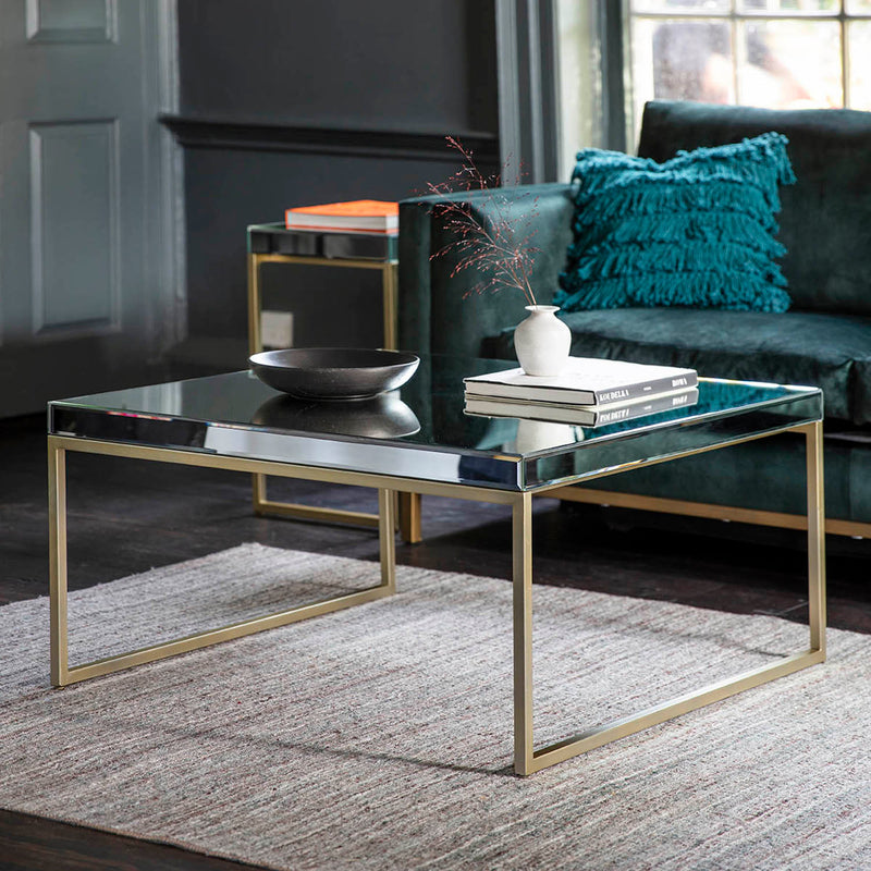 Gallery Interiors Pippard Coffee Table Champagne