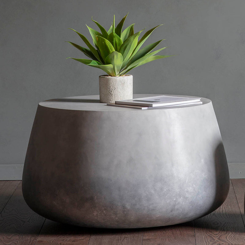 Gallery Interiors Otley Coffee Table Ombre Silver