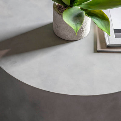 Gallery Interiors Otley Coffee Table Ombre Silver