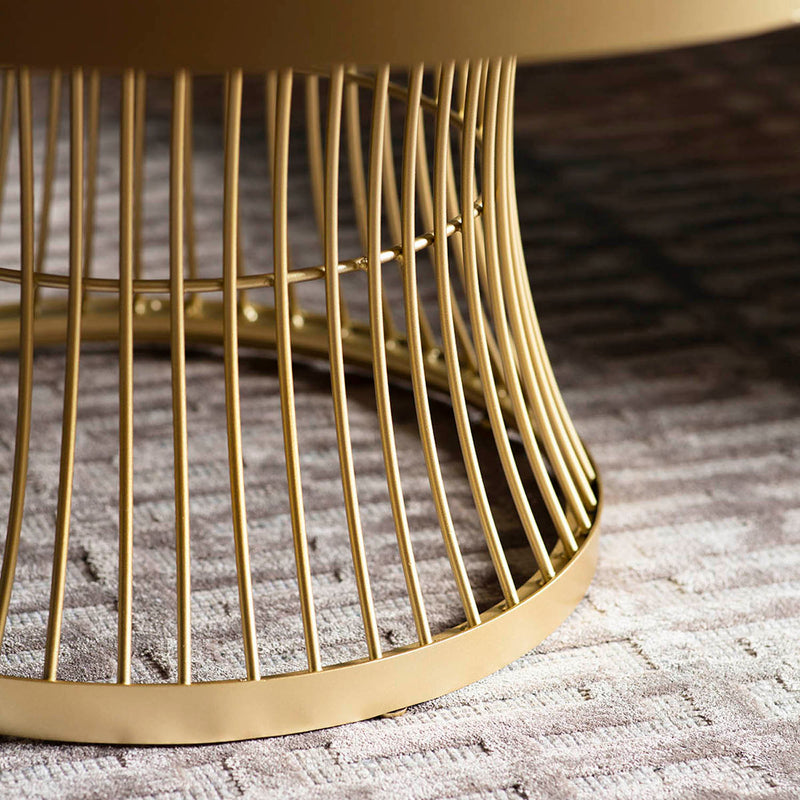 Gallery Interiors Pickford Coffee Table Champagne