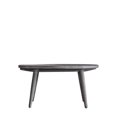 Gallery Interiors Agra Coffee Table Grey Black