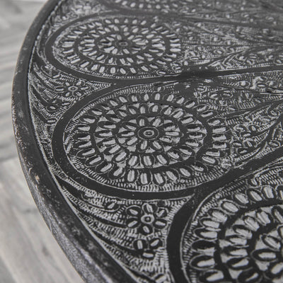Gallery Interiors Agra Coffee Table Grey Black