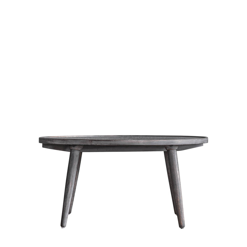 Gallery Interiors Agra Coffee Table Grey Black