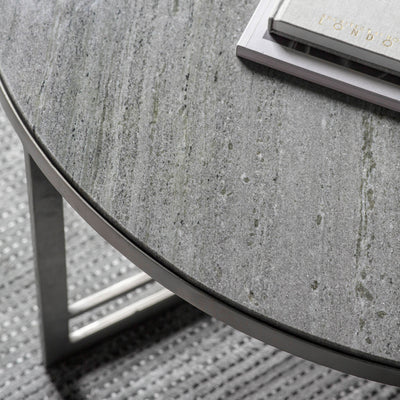 Gallery Interiors Necton Coffee Table Silver