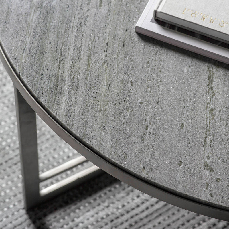 Gallery Interiors Necton Coffee Table Silver