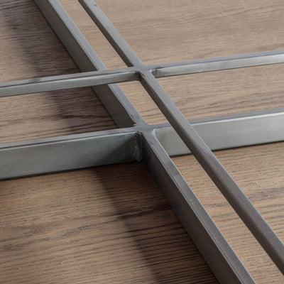 Gallery Interiors Necton Coffee Table Silver