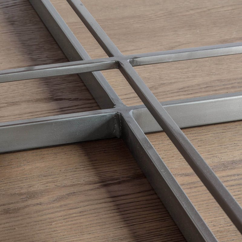 Gallery Interiors Necton Coffee Table Silver
