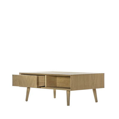 Gallery Interiors Milano 2 Drawer Coffee Table