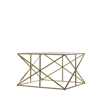 Gallery Interiors Parma Coffee Table Gold
