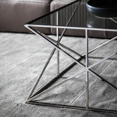 Gallery Interiors Parma Coffee Table Silver
